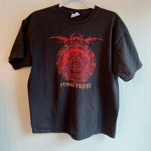 HANES Judas Priest 2008 World Tour Concert Graphic Tee